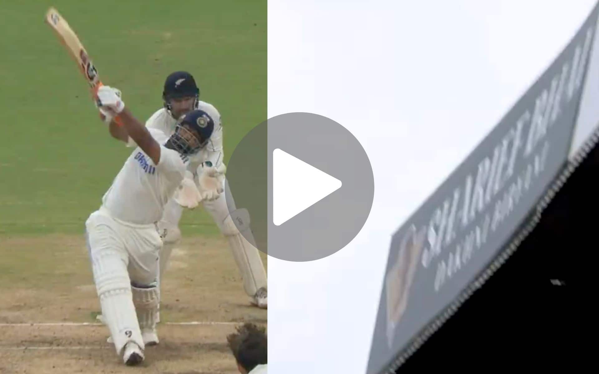 [Watch] Rishabh Pant Sends Tim Southee Into Chinnaswamy Roof With An Outrageous Six